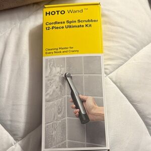 Cordless Spin Scrubber - Gray